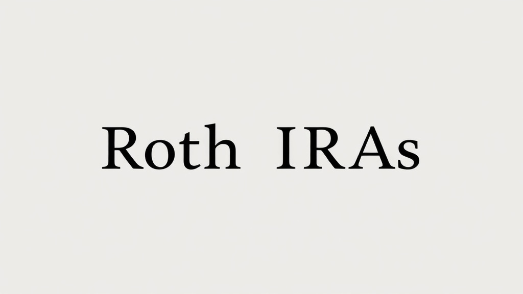 Roth IRA: Why It Belongs in a Smart Retirement Plan — Tax‑Free Growth ...